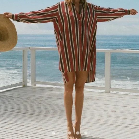 Doen Jora Dress Montecito Stripe size xs NWT! - Picture 2 of 5